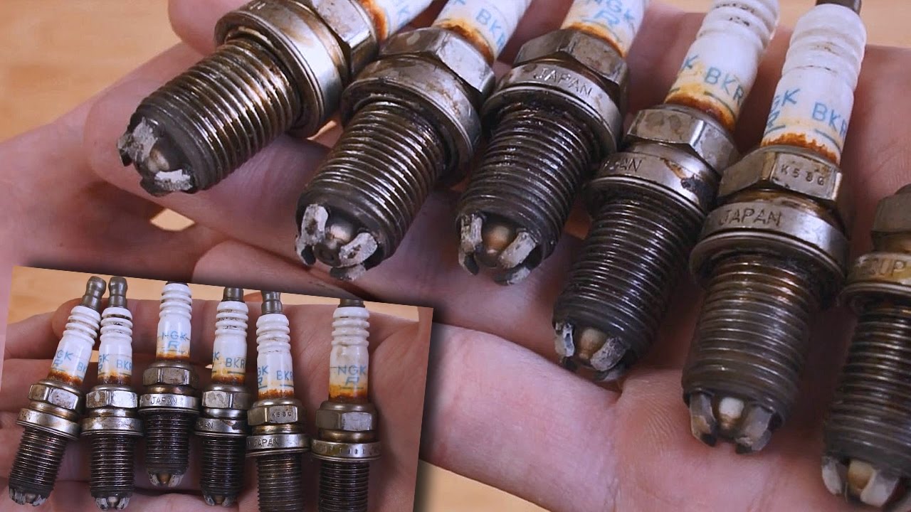 Ngk Spark Plugs >> NGK bkr6equp świece zapłonowe. Nadpalona ceramika... - YouTube Ngk Spark Plugs >> NGK bkr6equp świece zapłonowe. Nadpalona ceramika... - YouTube