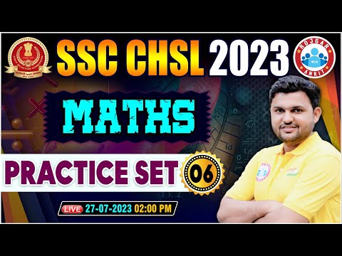 SSC CHSL 2023, CHSL Maths Practice Set 06, CHSL Maths PYQs, CHSL Maths Questions By Rahul Sir