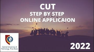 CUT Step by Step Online Applications 2022 | How to Apply Online At CUT