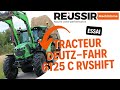 Essai du tracteur deutzfahr 6125 c