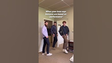 When You Boss Says "Bonuses are based on performance"