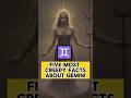 5 most creepy facts about Gemini #astrology #zodiacs #zodiacfacts