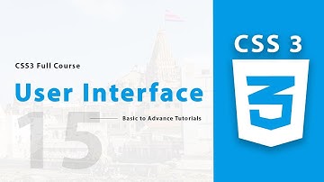 User Interface in CSS3 (Hindi) - 15