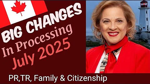 IRCC Big Changes In Processing Times July 2025: PR,TR, Citizenship & Family...