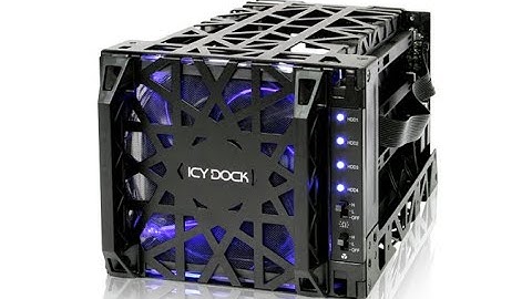 ICY DOCK Black Vortex MB074SP-1B 3.5” SATA HDD 4 in 3 Hot-Swap Module Cooler Cage Introduction