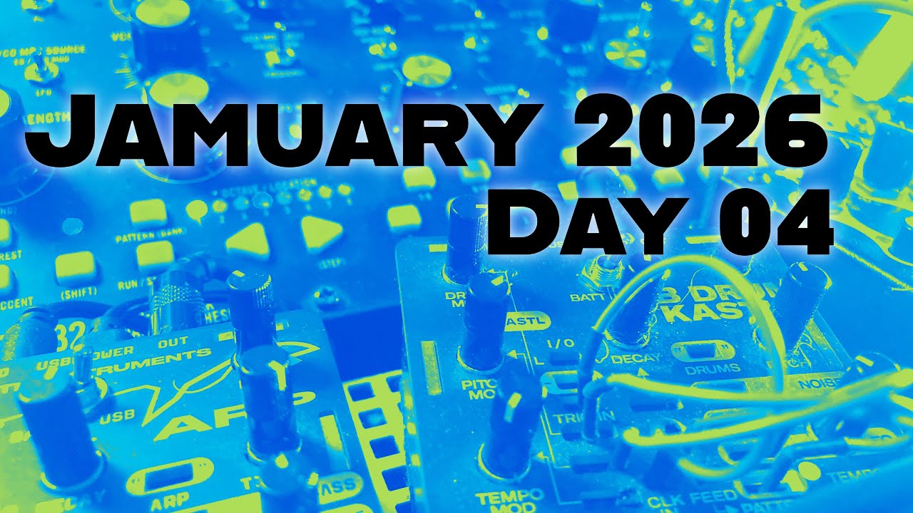 Rumbling Hybrid Jam – Mother32 & Ableton | Schlaflabor | Jamuary 2026 Day 4