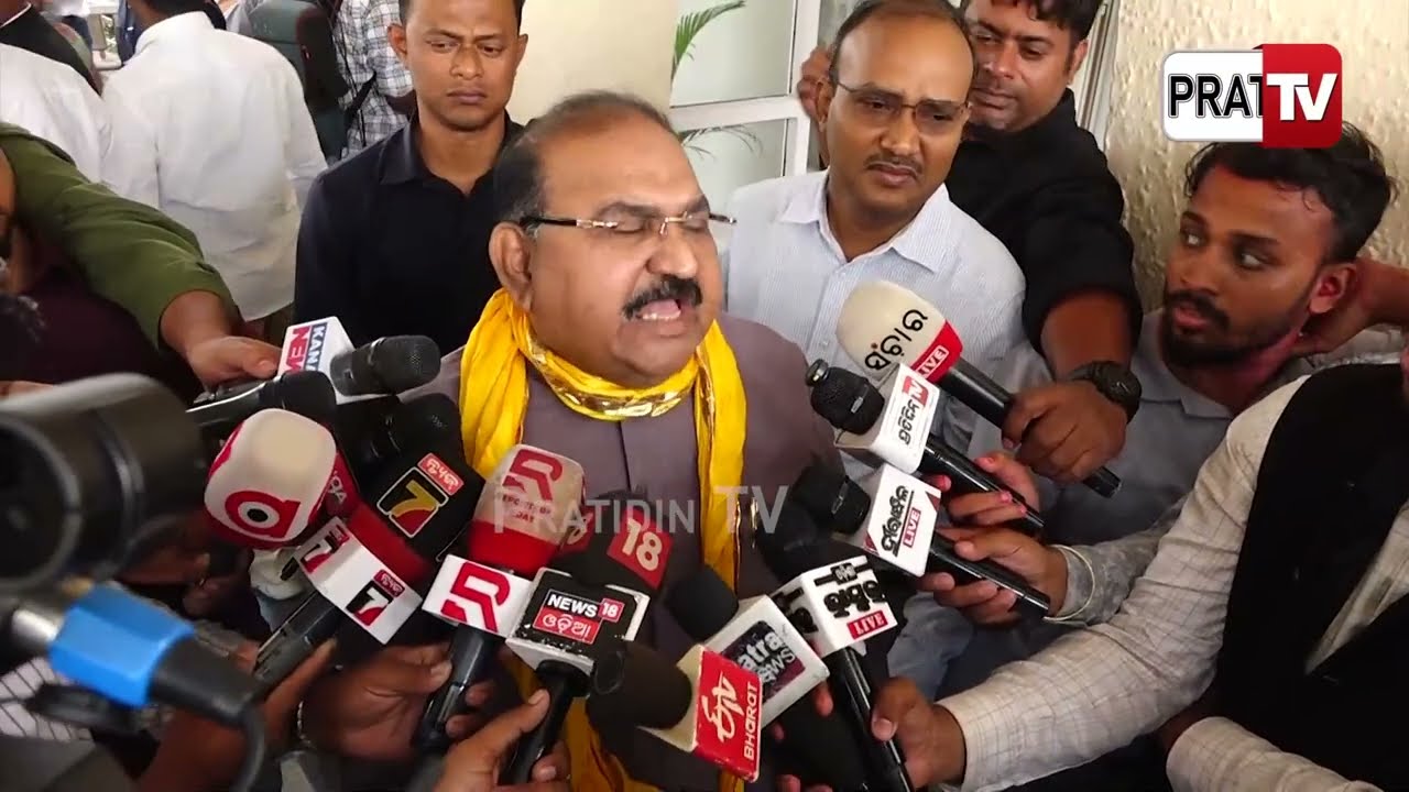 ଶାଗୁଆ ପତାକା ଧର୍ମ ନିରପେକ୍ଷ ହେଲା କେମିତି ? We don't need BJD anymore, Jayanarayan Mishra.