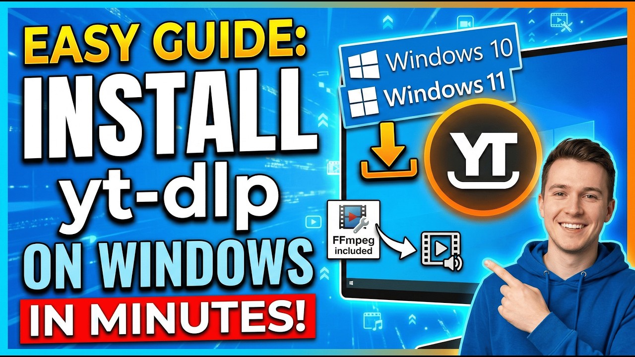 How to Install and Set Up yt-dlp on Windows (2026) - YouTube
