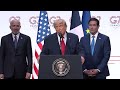 "I'M BLAMING JD": Trump's Unfiltered G7 Joke Tickles Reporters