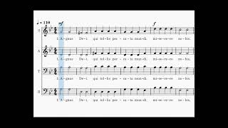 Video thumbnail of "Agnus Dei, Messe de San Lorenzo, SATB, Chants de l'Emmanuel (C.E. Hauguel)"