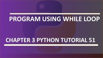 Sum of Numbers Program using while loop : Python tutorial 51