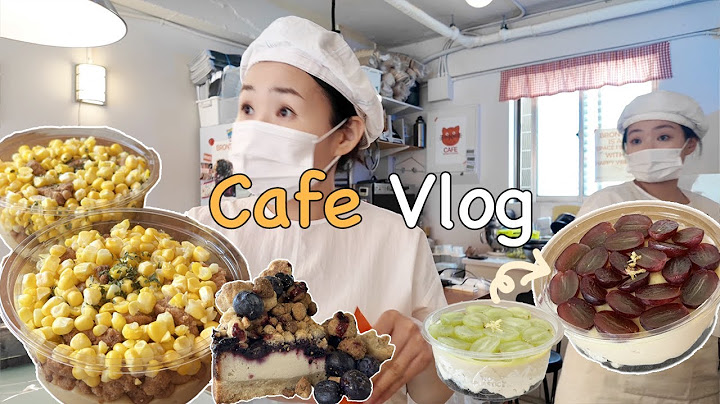[Cafe Vlog]무더운 여름을 책임져줄 신메뉴는~?ㅣ비건디저트카페ㅣ자매카페브이로그