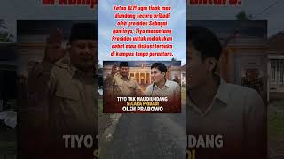 Tiyo tantang Presiden Prabowo debat terbuka #prabowo #ugm #debat #trending #fypシ