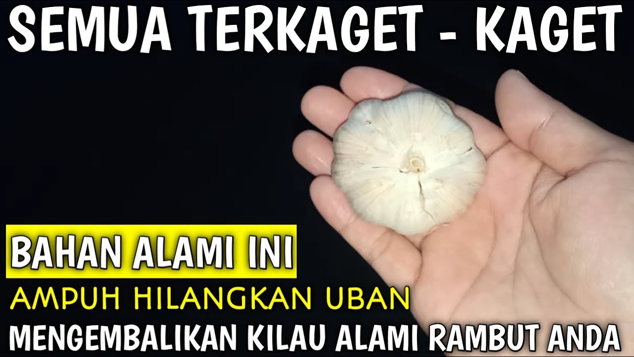  Cara  Alami Menghilangkan Uban Rambut Hitam  Berkilau 