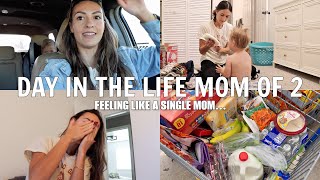 A full day in the life! Mom of 2 daily routine– groceries, school, meals, bedtime!