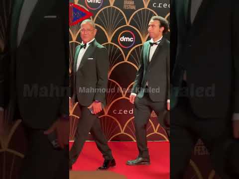اشرف عبدالباقي وعلي ربيع علي ريد كاربت مهرجان القاهرة للدراما Cairo Drama Festival