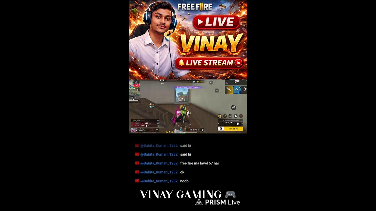 vinay gaming is live play CS rank push boy live stream 🔥😎