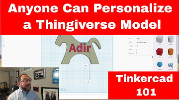3d Printing a Thingiverse Gift Personalized with Tinkercad -- Anyone can do it!