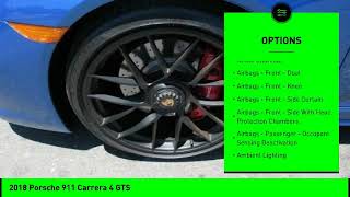 2018 Porsche 911 Carrera 4 GTS Used 147893