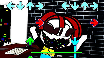 FNF Everyone Sings It Corrupted SLICED x FNF Animation x Roblox x Annoying Orange