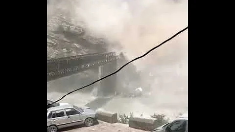 Himalaya mountain rock fall #shorts