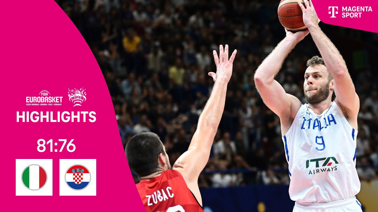 Italien - Kroatien Highlights FIBA EUROBASKET 2022