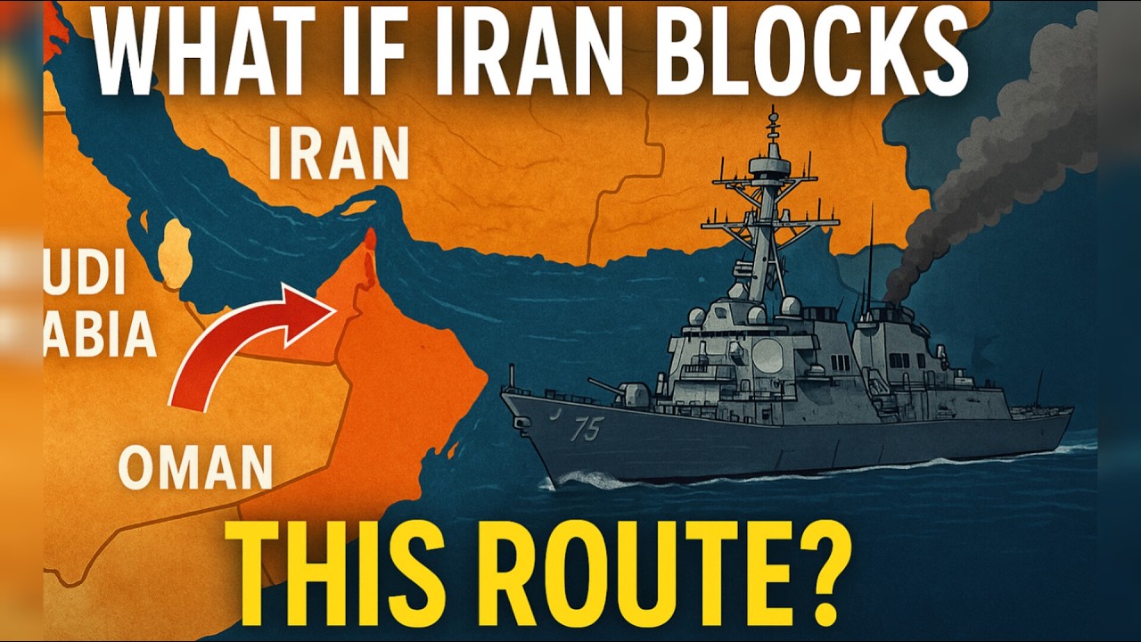 What If Iran Blocks the Strait of Hormuz? 🌍 Global Crisis Explained ...
