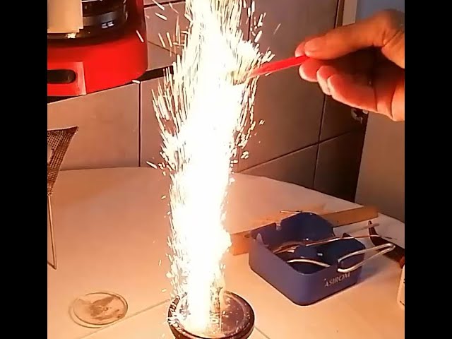 arderea reacției chimice grase)