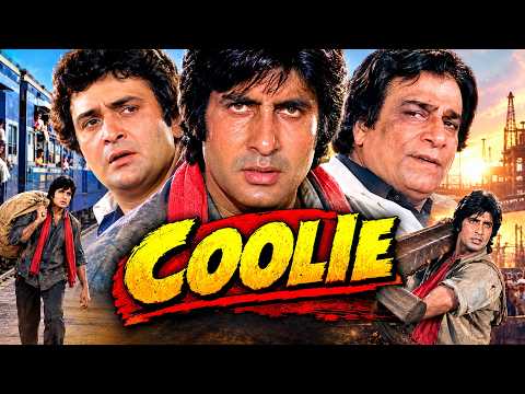 Coolie (1983) - 80s Blockbuster Action Hindi Movie | Amitabh Bachchan, Rishi Kapoor, Kader Khan