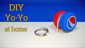 How to make yoyo with bottle cap at home | DIY Yoyo