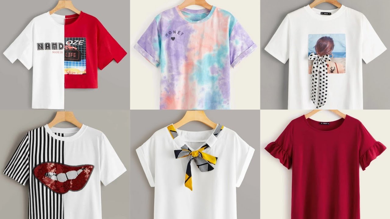 Girls t- shirt Jean top design 2020 
