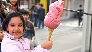 شفا تشتري ايس كريم تركي !! Turkey Ice cream