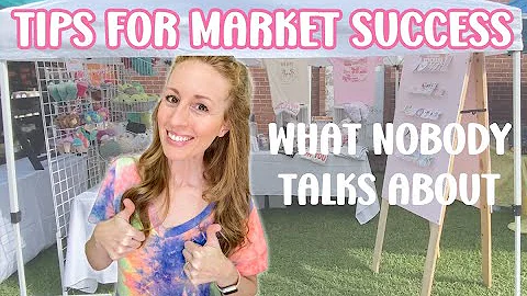 📋Top Tips For Being A Successful Market Vendor | Small Business Market Vlog | Part 4