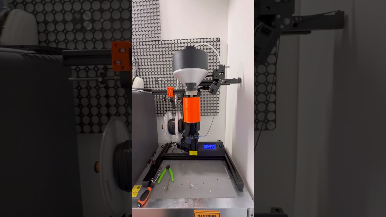 Unlimited recycled 3D printer filament. What should I print?