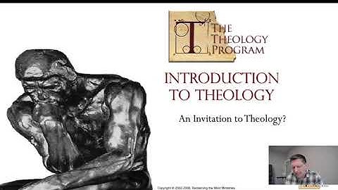 Introduction to Theology Session 1