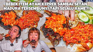 BUMBU PAKE NASI AJA SAMPE NAMBAH 2x! TERSEMBUNYI TAPI RAME BANGET! BEBEK AYAM KEPREK MADURA 35k!