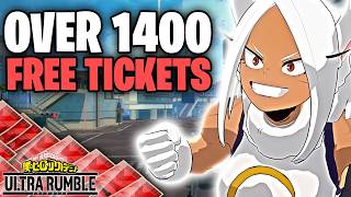 *DO IT BEFORE SEASON ENDS* SET UP FOR FREE TICKETS + MIRKO IN SEASON 17 MY HERO ULTRA RUMBLE screenshot 5