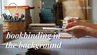 Play me in the background ✦ cozy bookbinding, relaxing piano music, no talking