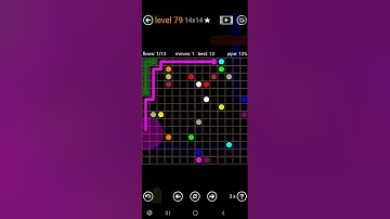 How To Solve Flow Free Premium 14x14 Mania Level 79 Hard Board Walk Through Solution Walkthrough