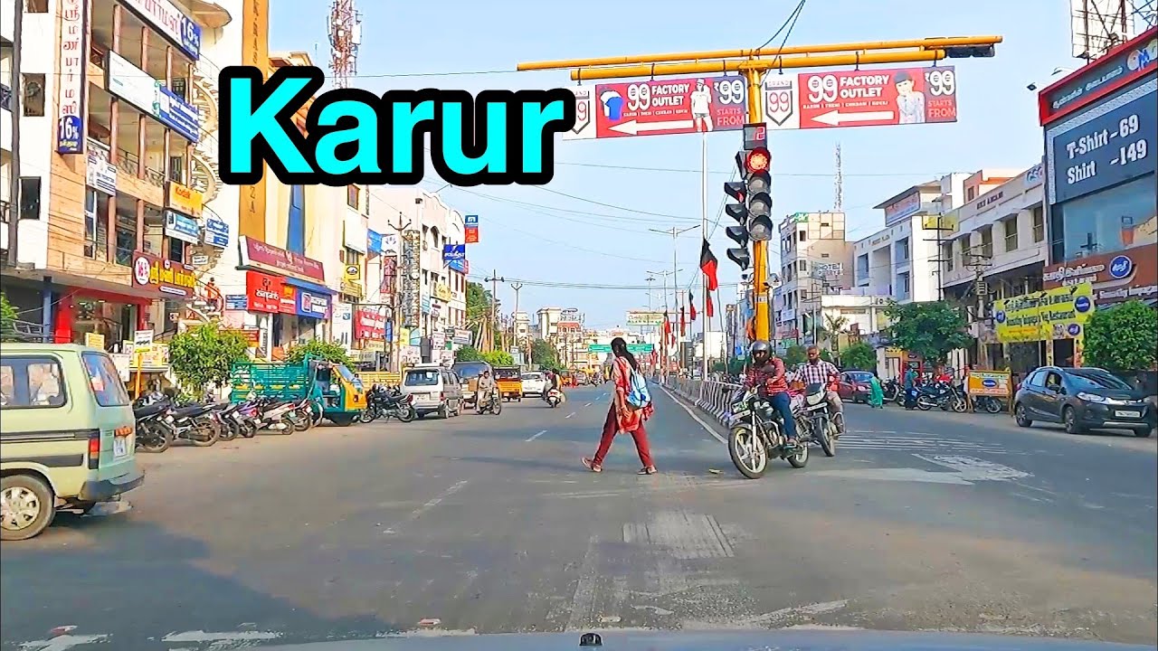 Karur City Travel Video / MG Travel