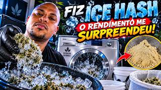 ICE HASH: HOW MUCH DID IT YIELD? 🧊 THE FINAL RESULT WAS A SURPRISE!