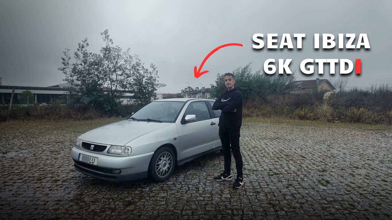 O MEU NOVO CARRO! SEAT IBIZA 6K GTTDI 5 LUGARES VP110