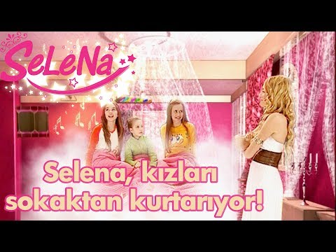 Selena kızları sokaktan kurtarıyor!