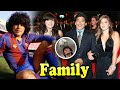 Diego Maradona Family With Daughter,Son and Girlfriend Veronica Ojeda 2020