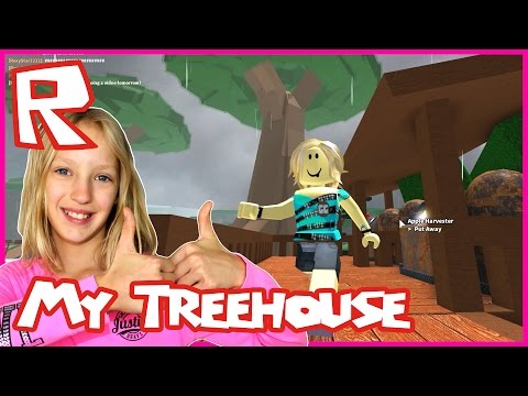Building My Treehouse in TreeLands / Roblox
