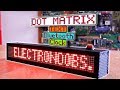 Scrolling Matrix with Bluetooth and clock