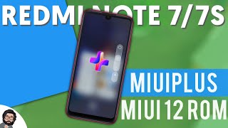 MIUIPlus MIUI 12 Update for Redmi Note 7/7S | Always On-Display, New Power Menu 🔥🔥