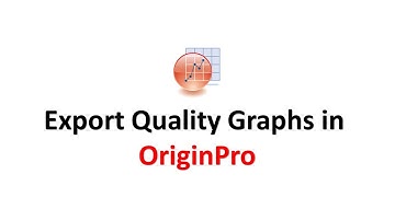 How to Export High-Quality Graphs in OriginPro | Step-by-Step Guide | OriginPro Tutorial