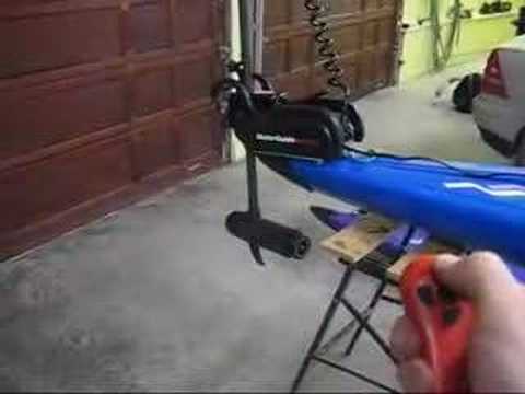 Intex Inflatable with 55 lbs trolling motor | FunnyCat.TV