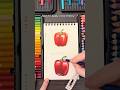 How to elevate art w color theory | colored pencil drawing #colortheory #foodart #coloring #pepper
